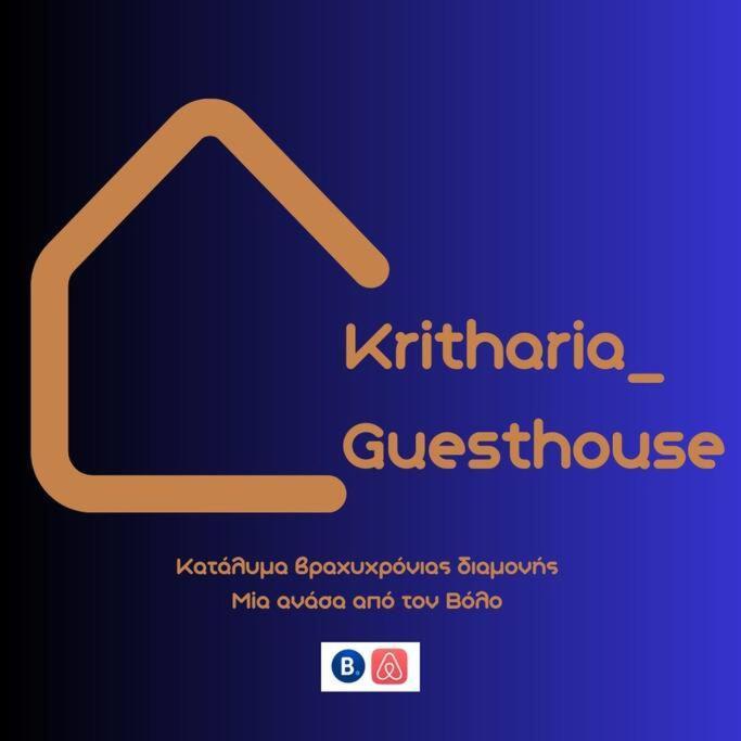 Kritharia Guesthouse Volos Экстерьер фото